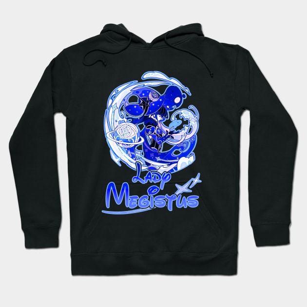 Genshin Impact Mona- Lady Megistus Hoodie by HoyoStan